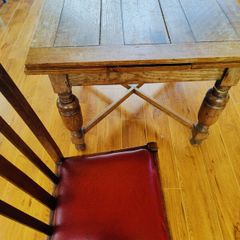 Antique kitchen table