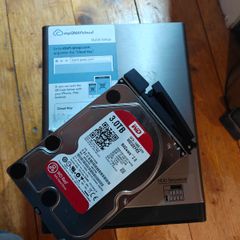 Qnap TS-420 NAS with 12TB installed