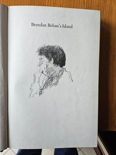 Brendan Behan's Island. An Irish Sketchbook  By Brendan Behan. With Drawings By Paul Hoghart. First Edition 1962 Hardback In Good Condition.  See Photos For Same