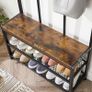 Coat Rack Vintage Brown-Black Image 3