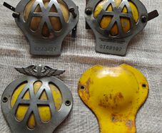AA Car Badges - Job Lot - Spares/Repairs - CLR03 & CLR04 - 40 euros PER LOT