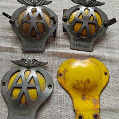 AA Car Badges - Job Lot - Spares/Repairs - CLR03 & CLR04 - 40 euros PER LOT