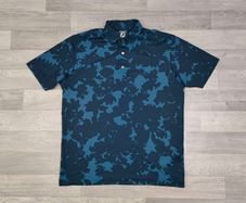 FootJoy FJ Patterned Golf Polo Shirt Mens XL