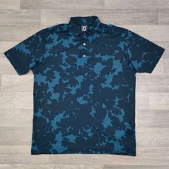 FootJoy FJ Patterned Golf Polo Shirt Mens XL