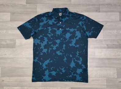 FootJoy FJ Patterned Golf Polo Shirt Mens XL