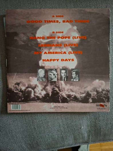 Nuclear Assault Good Times, Bad Times 12 Vinyl, UK Pressing
