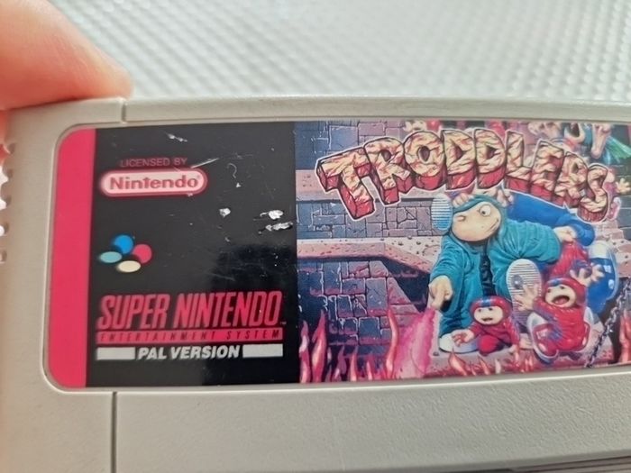 Toddlers Super Nintendo Snes Arcade Retro Games Original