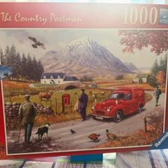 Ravensburger 1000 pieces jigsaw puzzle-The country postman