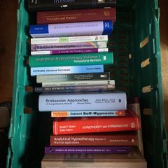 Large Selection of Books about HYPNOTHERAPY books separately priced