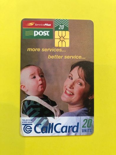 Callcard 1156 An Post Gemplus Variations
