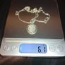 Silver necklace with Saint Anthony pendant Image 3