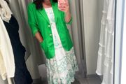 summer  dress and blazer