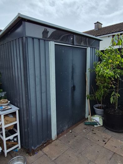 aluminium shed