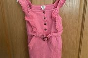 River Island Girls pink playsuit aged 2-3 years