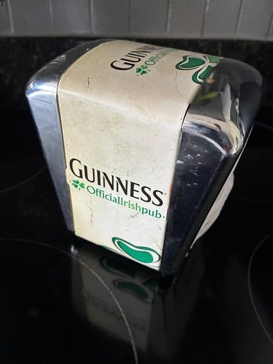 Rare Guinness 'Official Irish Pub' Serviette Holder