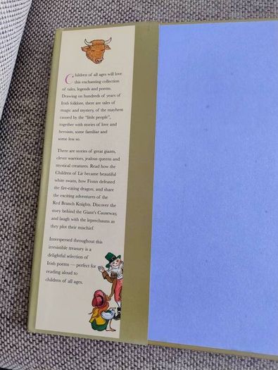 A Child's Treasury of Irish Stories and Poems 2004 hardback with dustcover in very good condition FREE STANDARD POSTAGE INCLUDED