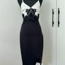 Brand New Stunning Ladies Black & White Dress from Lipsy. Size UK 10 / EU 38 Image 9