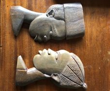 wooden plaques