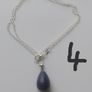 Handmade Gemstone Pendant Necklaces   925 Sterling Silver Chains Image 5