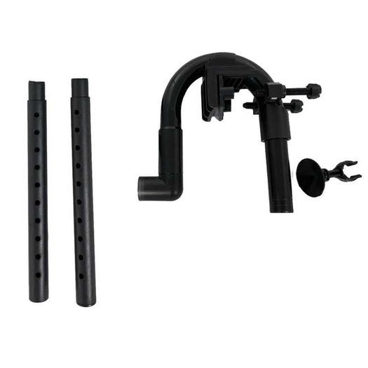Universal water outlet on a 16/22 hose with spray bar