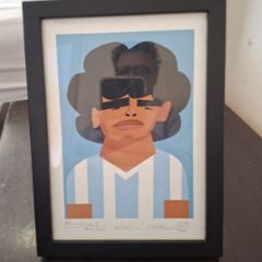 Diego Maradona print