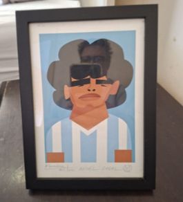 Diego Maradona print