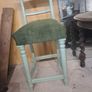 painted high stool Image 3