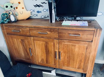 Solid Oak Sideboard
