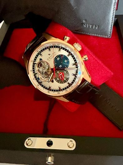 Zenith El Primero Chronomaster  Rolling Stones Limited Edition of 100 Worldwide 18.2041.4061/77.C494