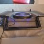 Laptop cooling and tilt stand c/w extra USB and lights... AS NEW Image 2