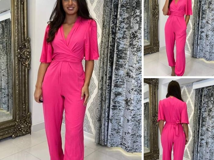 Brand new pink jupsuit!