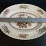 Beautiful Set of Three Vintage Graduated Wade Platters in the Meadow Pattern Image 7