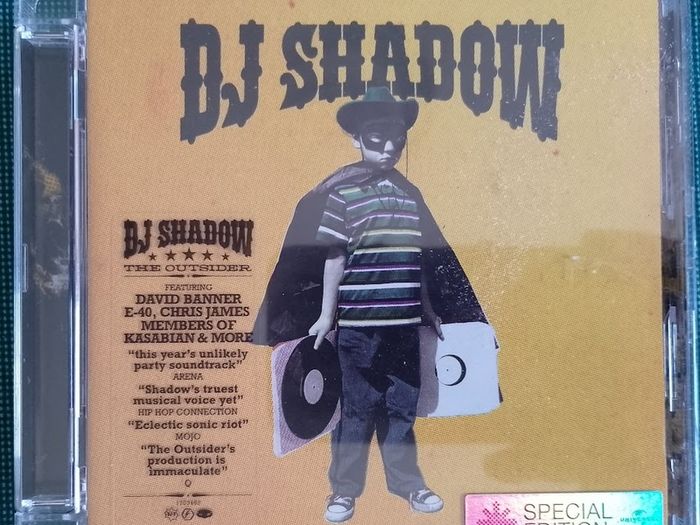 DJ Shadow - The Outsider CD (2006) UK Special Edition Super Jewel Box Trip Hop Breaks EX+