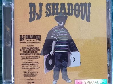 DJ Shadow - The Outsider CD (2006) UK Special Edition Super Jewel Box Trip Hop Breaks EX+