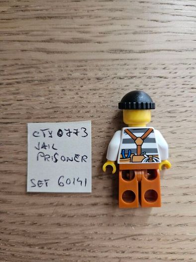 lego cty0773 police jail prisoner, set 60141