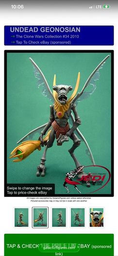 Wanted clone wars Undead GEONOSIAN