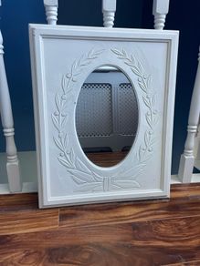 Beautiful vintage wooden mirror