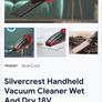 Silvercrest Handheld Vacuum Cleaner Wet And Dry Image 5