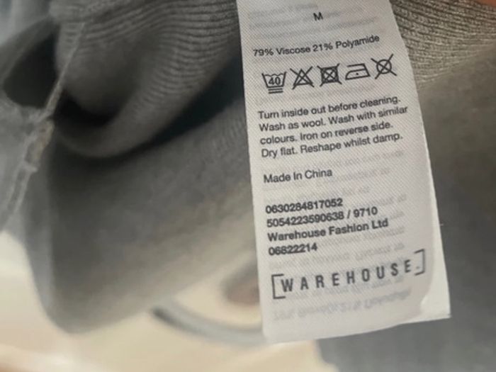 warehouse cardigan grey