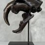 Sabre-Tooth Tiger (20cm) - Bronze, Signed Image 4