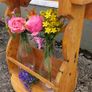 Rustic floating / stand flower vases / display Image 4