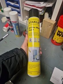 stanley fire block foam