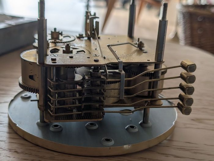 Hermle clock movement