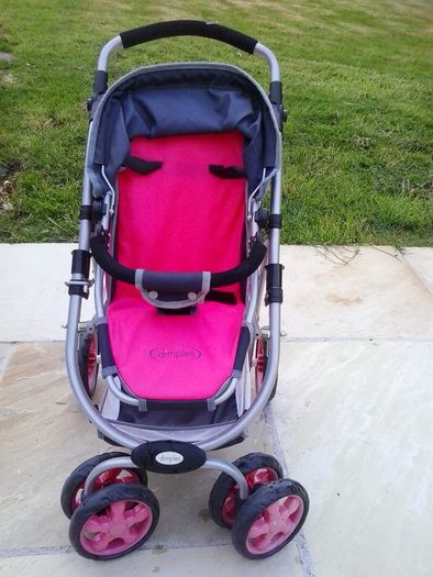 Dolls Buggy Swivel Wheels
