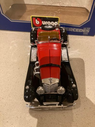 Mercedes SSK Scale 1/24 Burago New