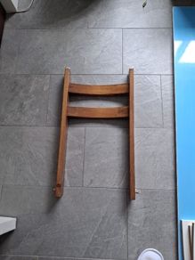 Wooden chair back