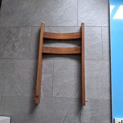 Wooden chair back