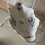 Aynsley Wild Violet Shell shaped Dish & Trinket Box Image 4