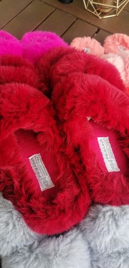 slipper bundle   open toe fluffy size 5/6 price for all. Used plenty of wear left