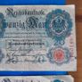 Set of 5 Ww1 German Bank notes Image 5
